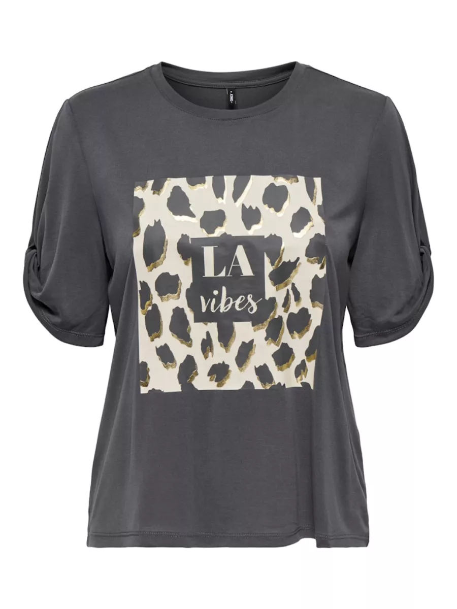ONLY-ONLFREE LIFE S/S CREATE TOP BOX JRS-15349921-Blackend Pearl-BLACK