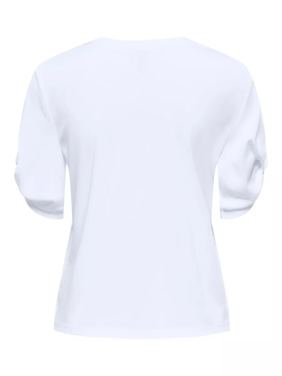 ONLY-ONLFREE LIFE S/S CREATE TOP BOX JRS-15349921-Bright White-WIT