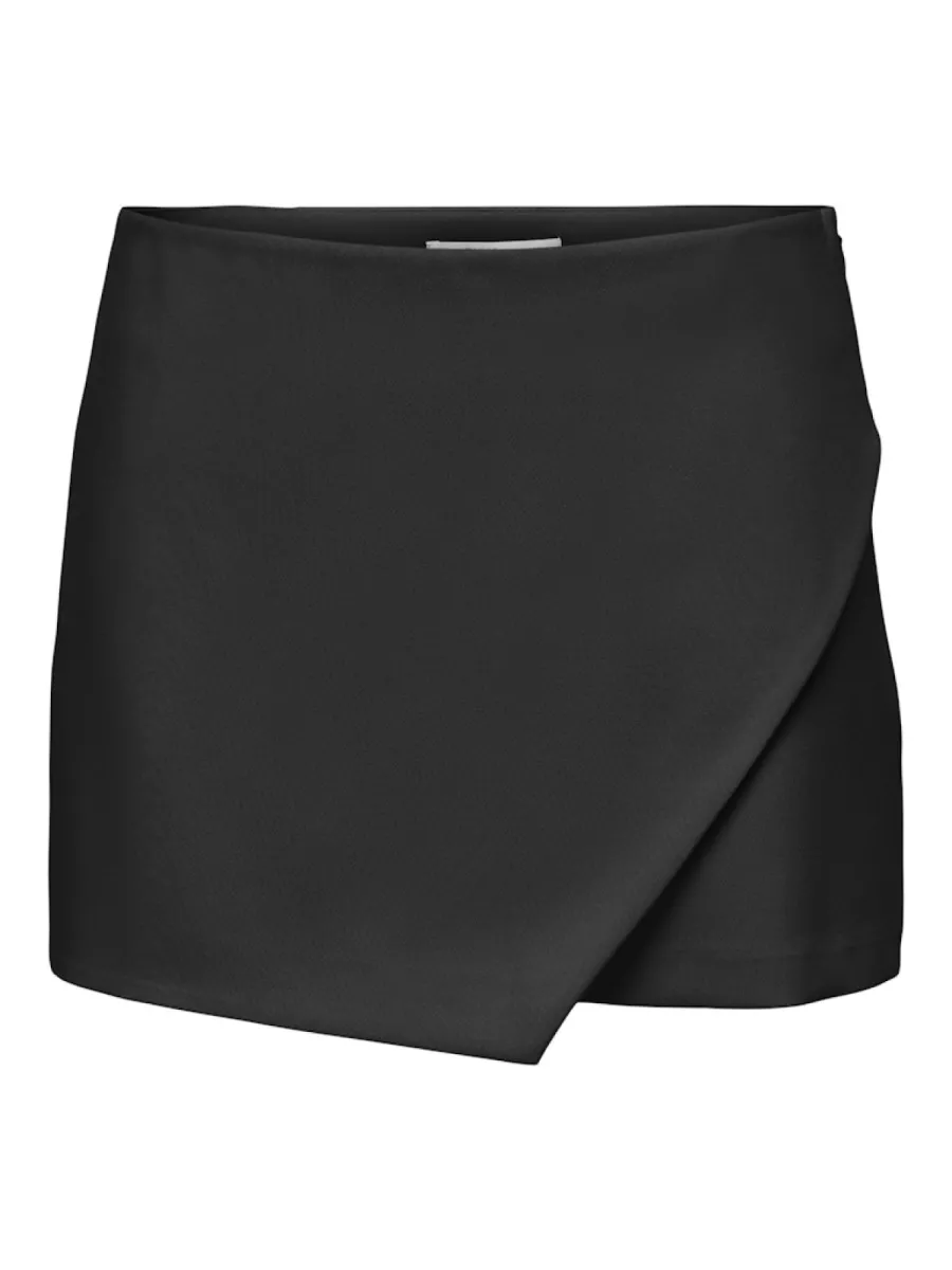 ONLY-ONLMIST-YASMINE MW WRAP SKORTS TLR-15291941-Black-BLACK