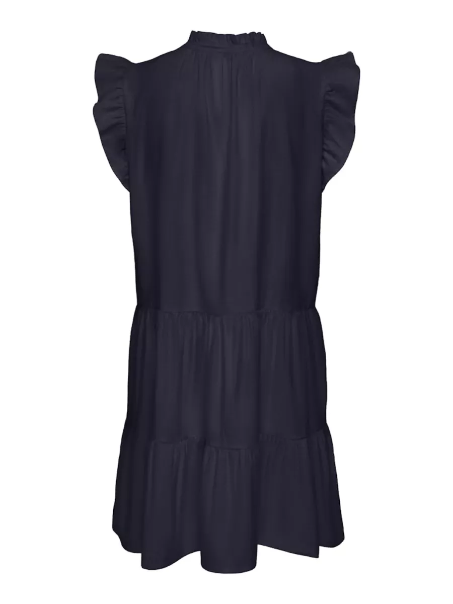 ONLY-ONLVERA CAPSL SHORT DRESS WVN-15360785-Night Sky-MARINE