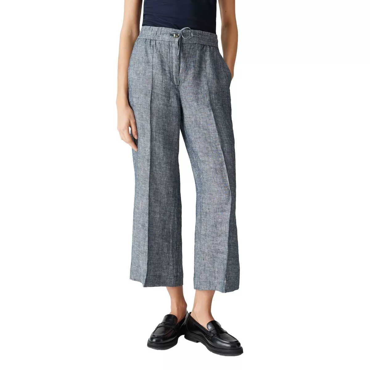 Opus-Maikito linen-10420213218100 Maikito linen-60020 Coal blue-BLUE