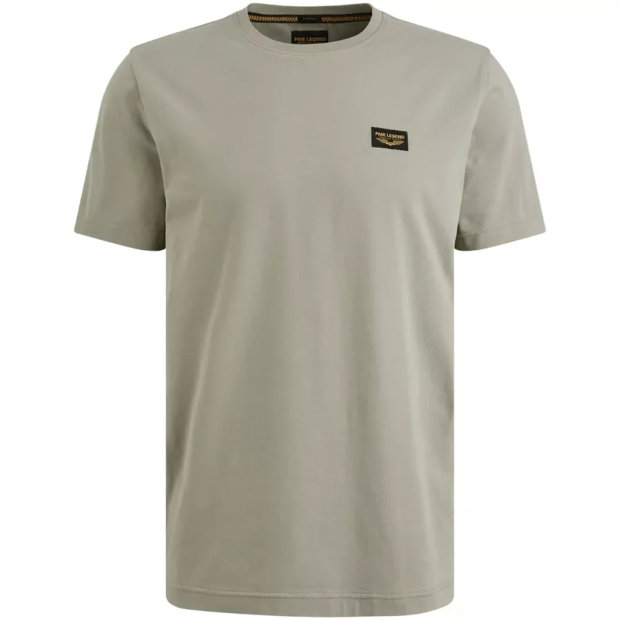 PME LEGEND-Short sleeve r-neck Guyver Tee-PTSS2505599-6170 Shadow-GRIJS