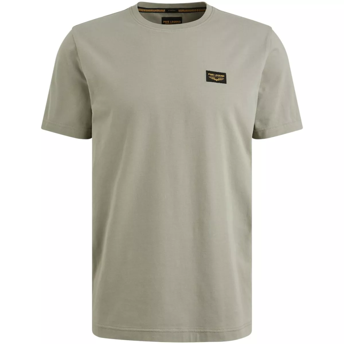 PME LEGEND-Short sleeve r-neck Guyver Tee-PTSS2505599-6170 Shadow-GRIJS