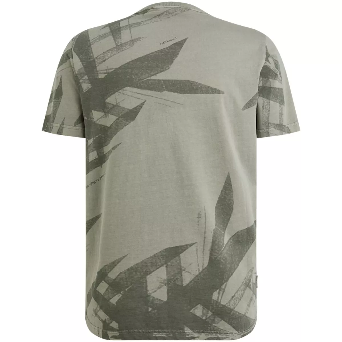 PME LEGEND-Short sleeve r-neck single jersey-PTSS2505578-6170 Shadow-GRIJS