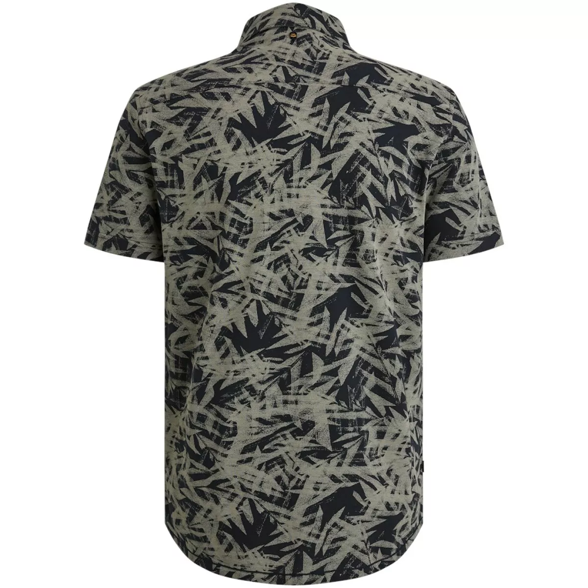 PME LEGEND-Short Sleeve Shirt Print on Jersey-PSIS2505228-5281 Salute-BLUE