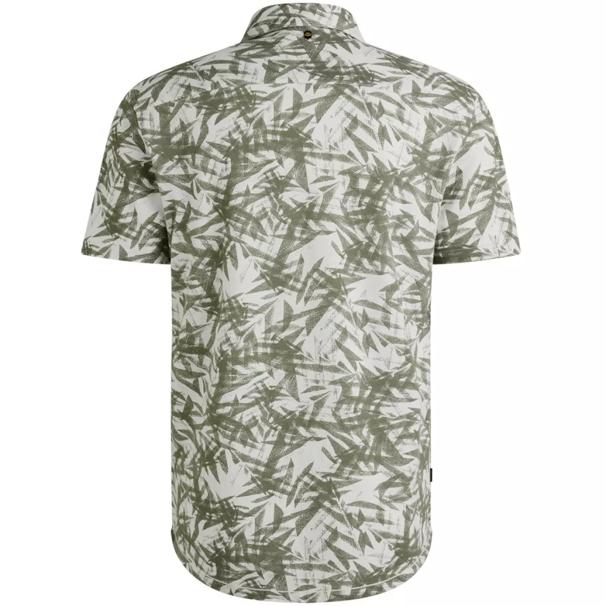 PME LEGEND-Short Sleeve Shirt Print on Jersey-PSIS2505228-7003 Bright white-WIT
