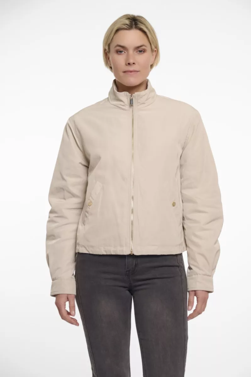 RINO & PELLE-Bomber Jacket-Jitske.7002521-Fog Grey-GRIJS
