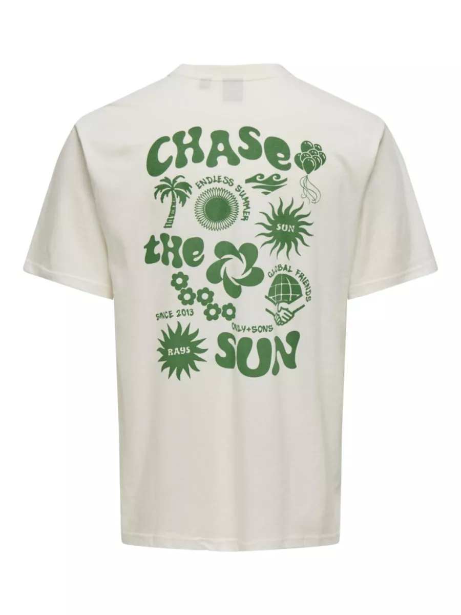 SONS-ONSMACE LIFE RLX FUNNY SS TEE-22029465-Cloud dancer-CREME