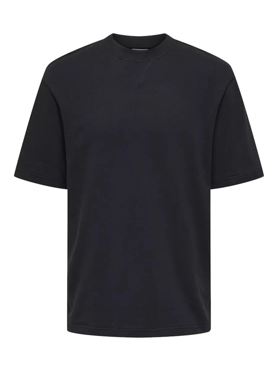 SONS-ONSMOAB LIFE RLX SS TEE-22029478-Jet black-ZWART