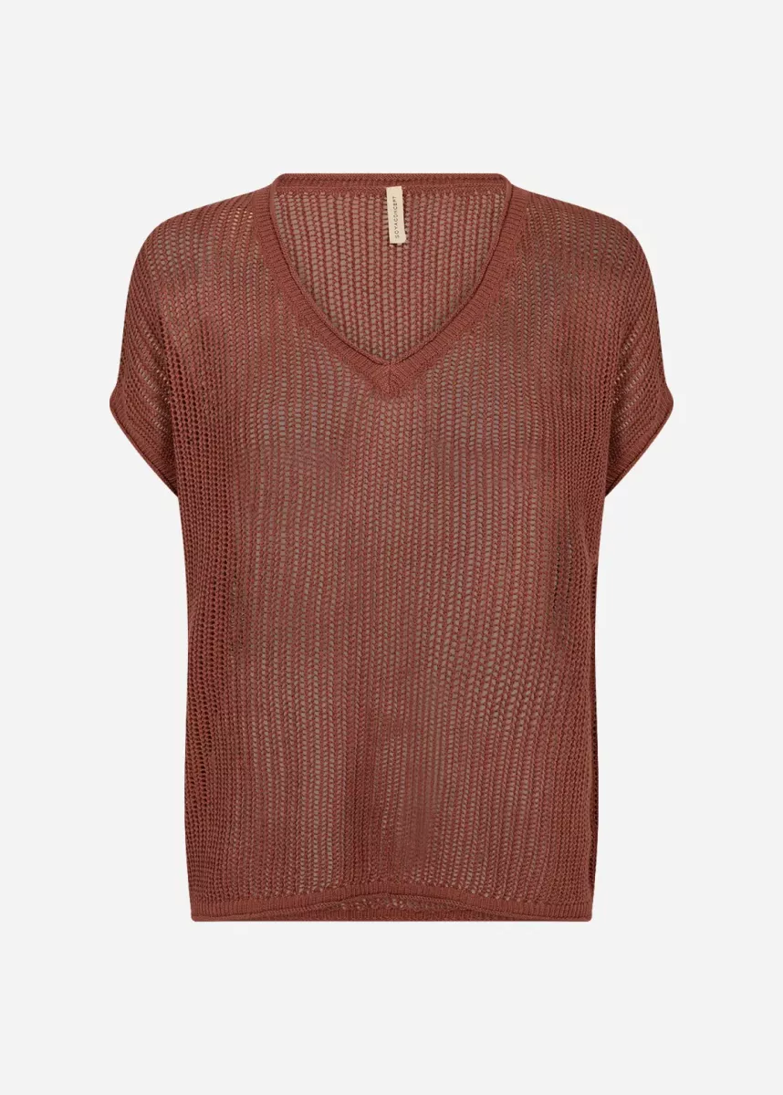 SOYA CONCEPTS-Pullover-Laurette 4-4840-CHOCOLADE