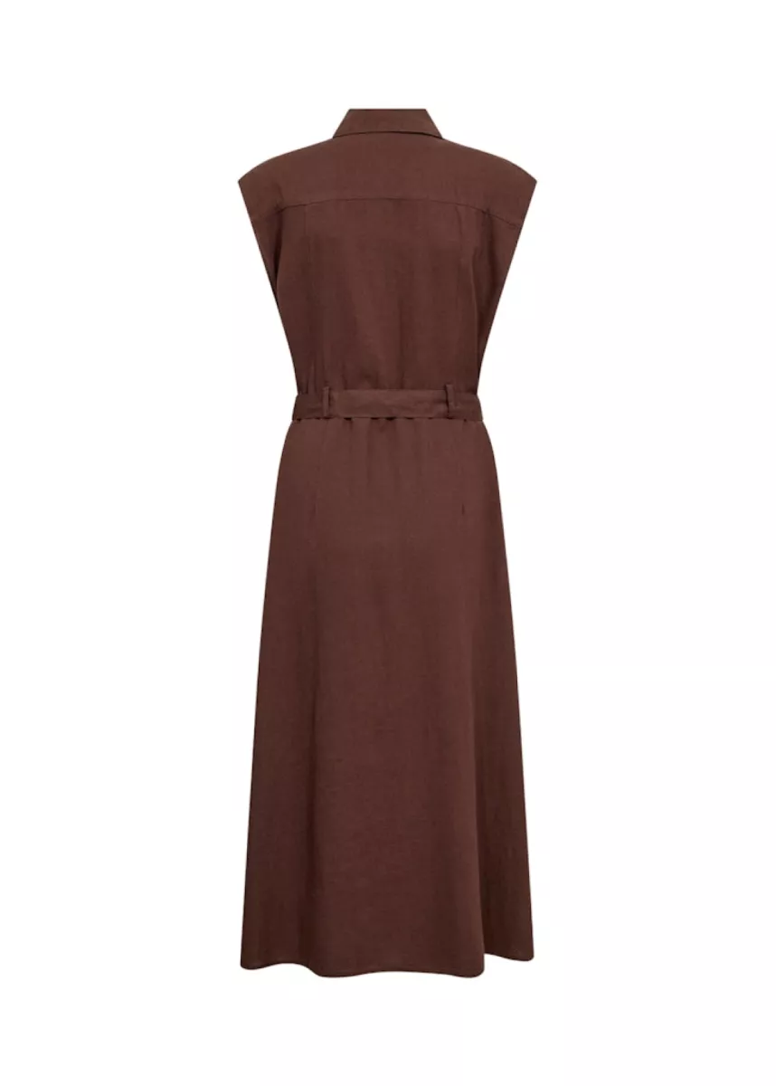 SOYA CONCEPTS-Skirt-Ina 68-8694-CHOCOLADE