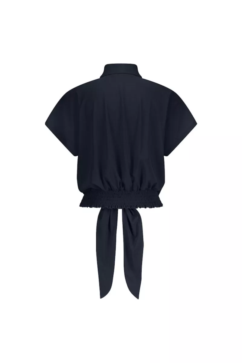 STUDIO ANNELOES-Lena blouse-12794-6900 dark blue-DONKER BLAUW