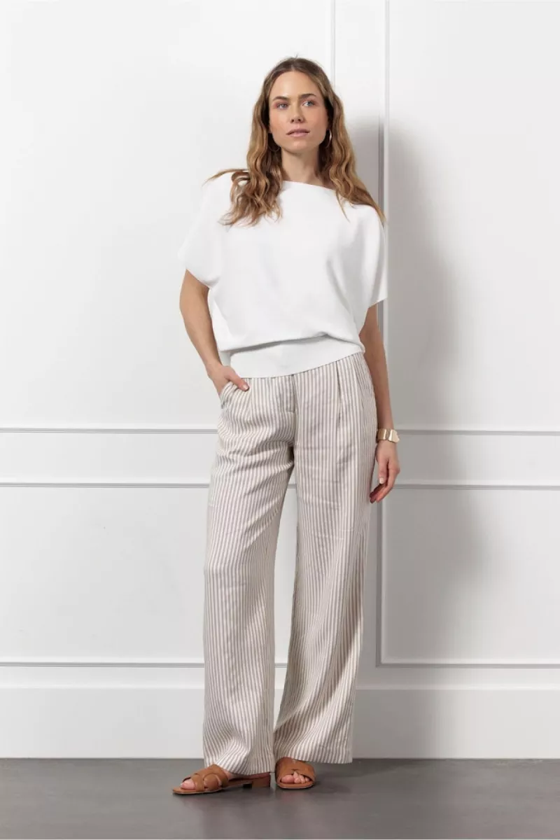STUDIO ANNELOES-Lenti pullover-12821-1100 off white-OFF WHITE