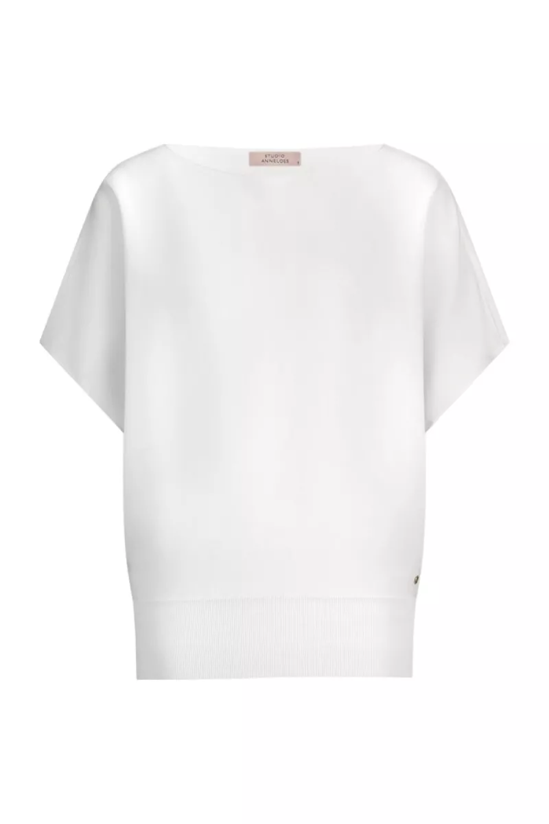 STUDIO ANNELOES-Lenti pullover-12821-1100 off white-OFF WHITE