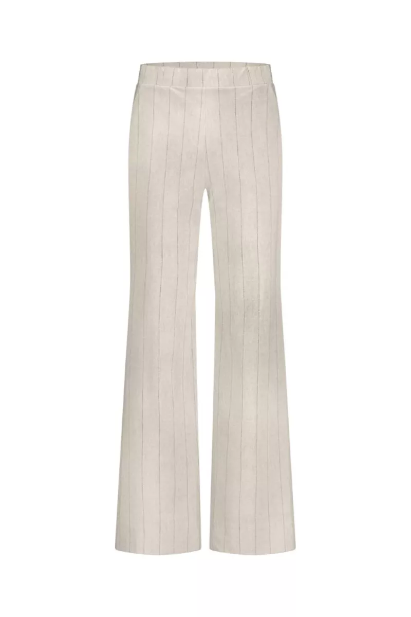 STUDIO ANNELOES-Lexie long pinstripe trousers-12692-1490 Kit black-KIT
