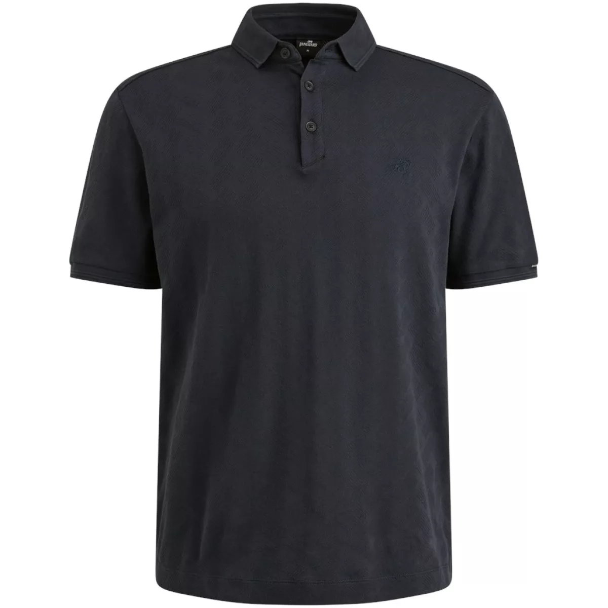 Vanguard-Short sleeve polo jacquard mercerid pique-VPSS2505879-5281 Salute-BLUE