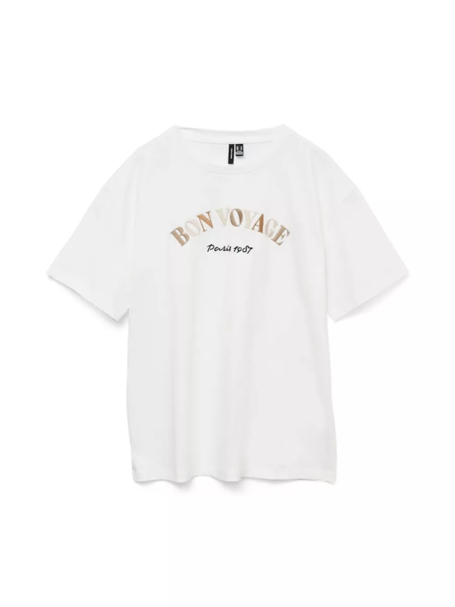 VERO MODA-VMSARA MIA SS TOP BOX JRS SPE GA-10325349-Bonvoyage-OFF WHITE