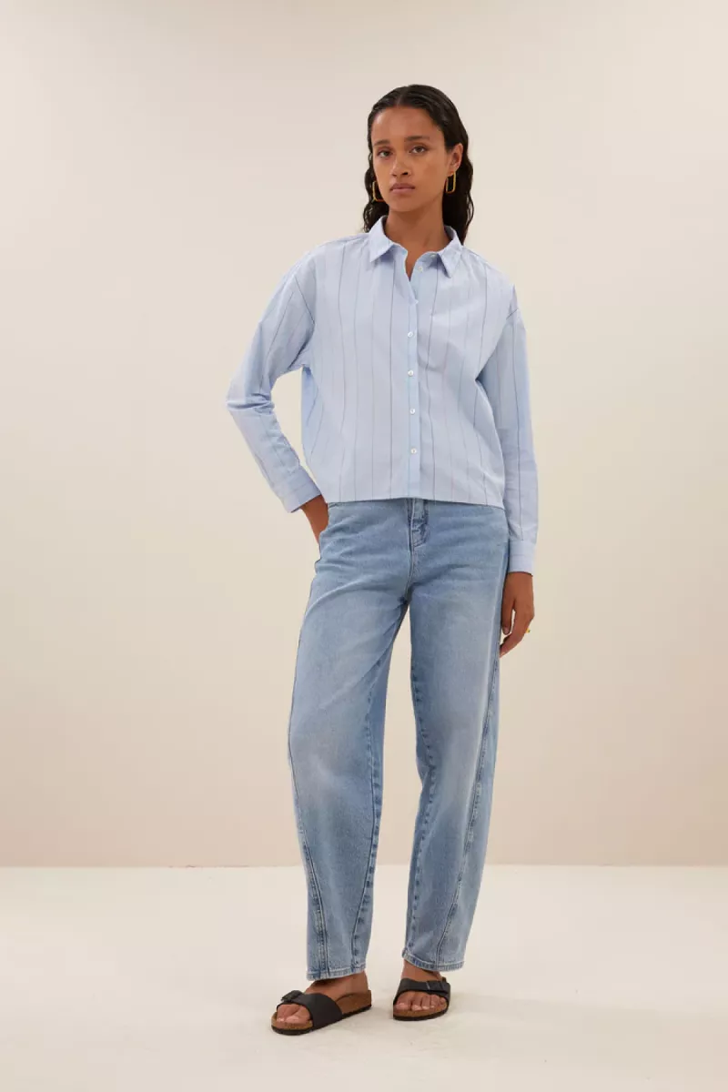 By-bar-Begum Denim Pants-25118005-Light Denim-LICHT DENIM