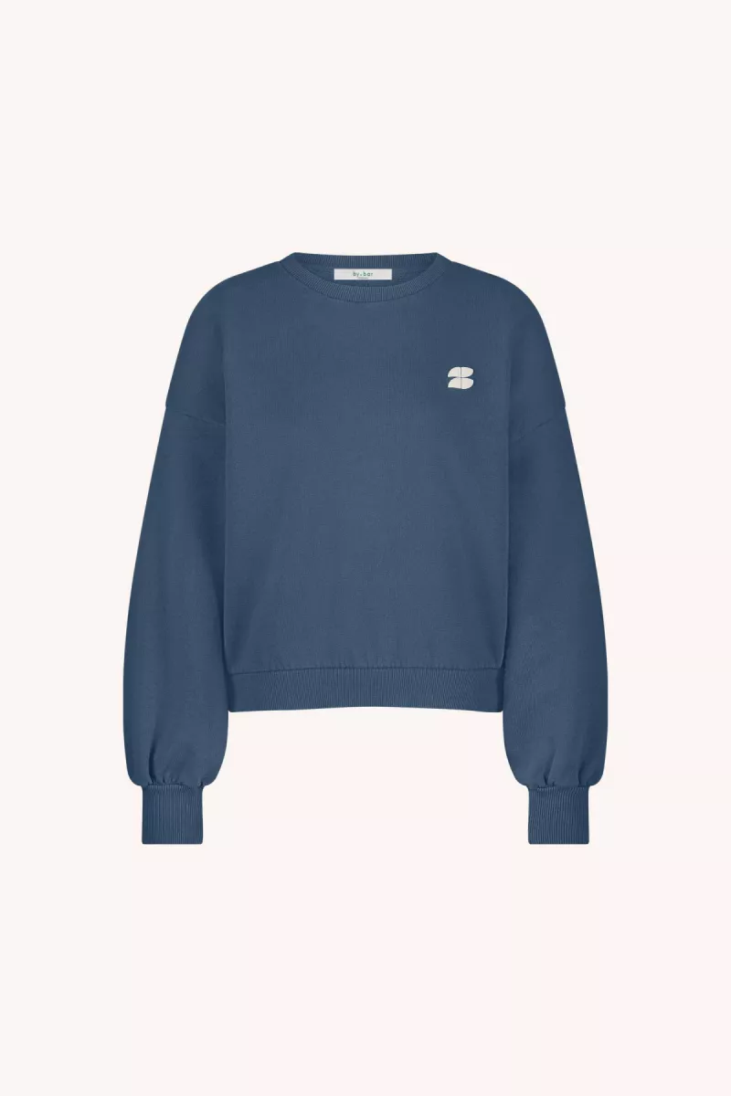 By-bar-Bibi Lucky Curve Sweater-25518910-1614 Winter Blue-BLUE