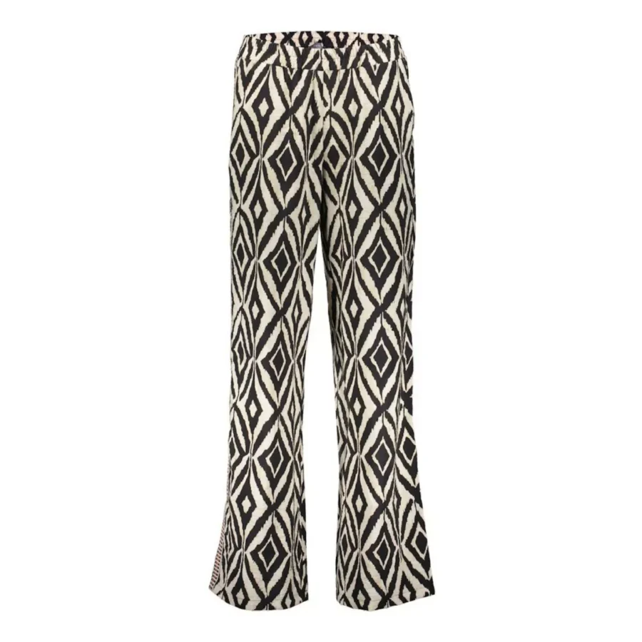 GEISHA-Pants-51237-20-999 Black sand-ZWART