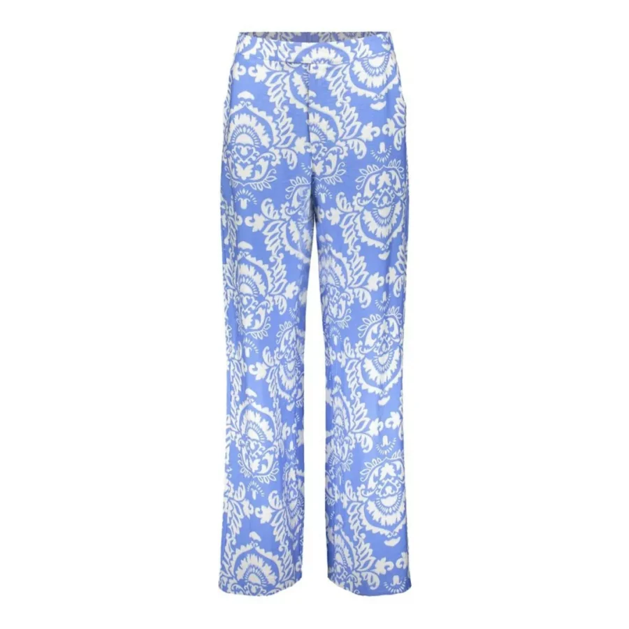 GEISHA-Pants bi color-51371-26-600 Light blue-LICHT BLAUW