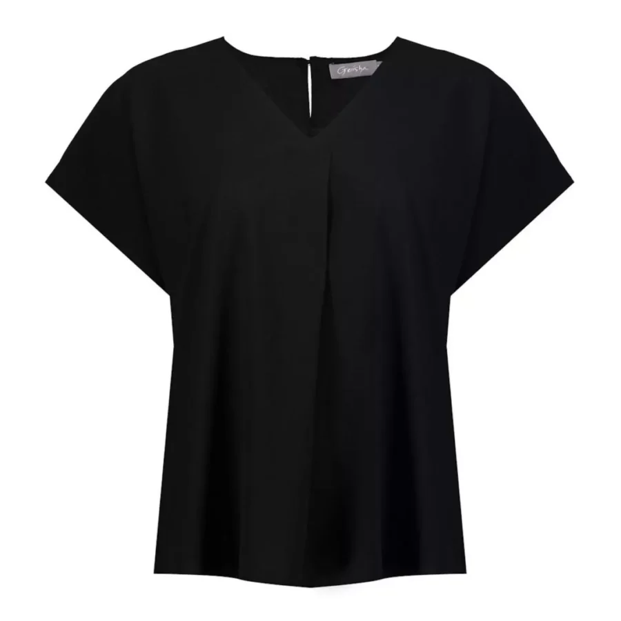 GEISHA-Top sleeveless-53003-10-999 Black-ZWART