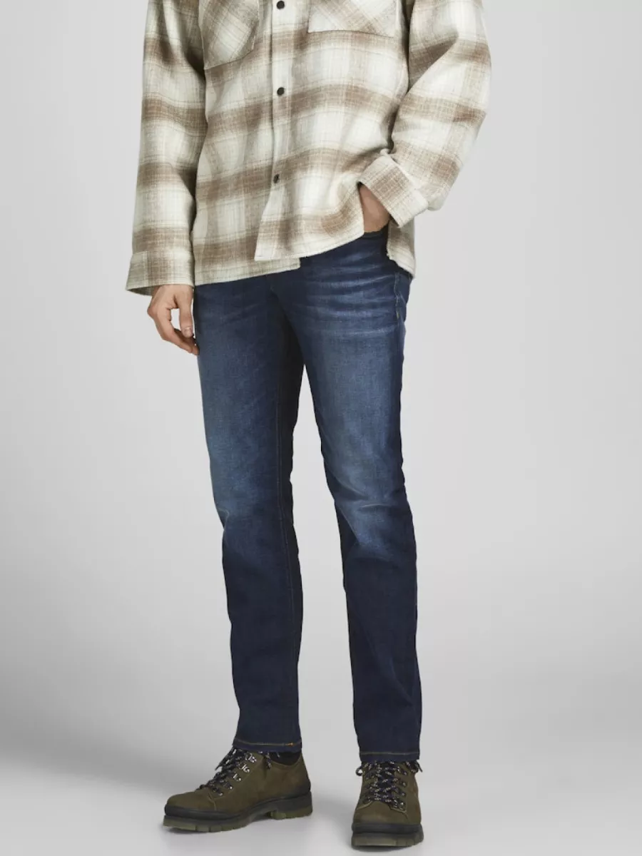 JACK & JONES-JJICLARK JJORIGINAL JOS 719 NOOS-12182565-Blue denim-BLUE