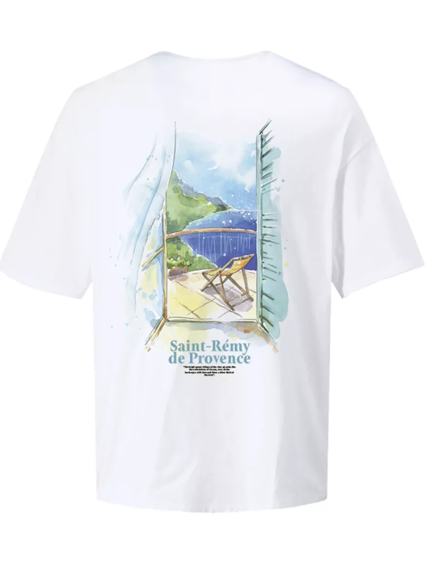 JACK & JONES-JORVALLEY TEE SS CREW NECK TG LN-12278770-Bright white-WIT