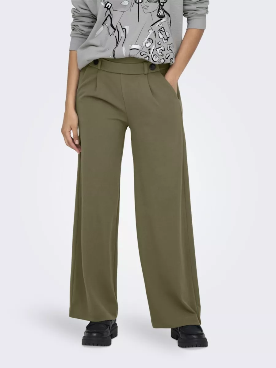 JDY-JDYGEGGO NEW LONG PANT JRS NOOS-15208430-Caspers-GROEN