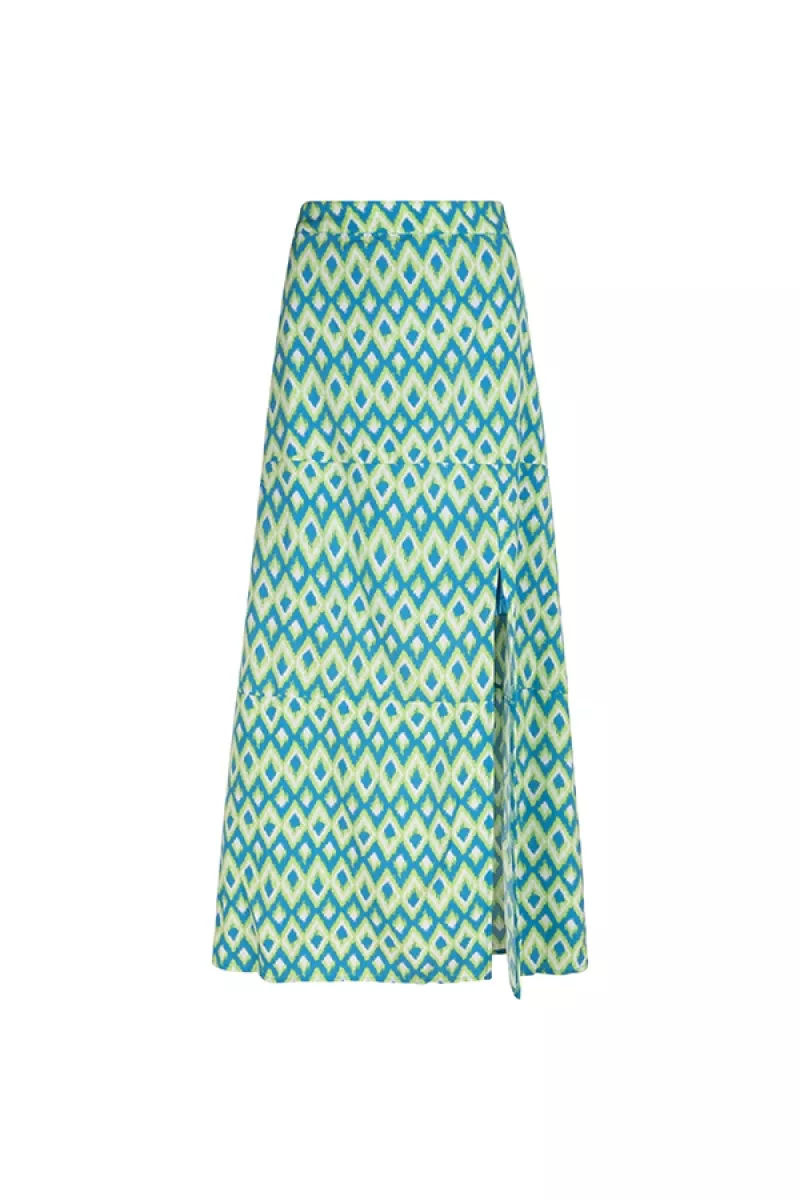 LOFTY MANNER--PF40 - Skirt Aleah.out-449 green reef p-GROEN COMBINATIES