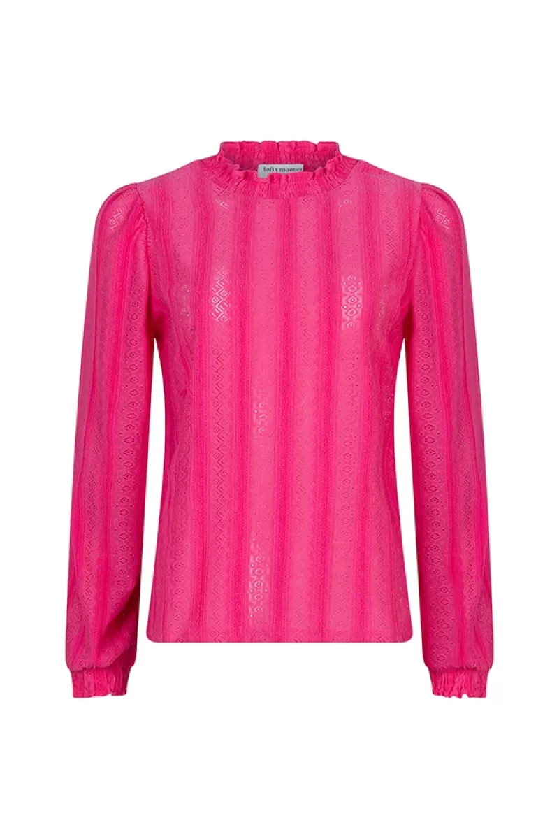 LOFTY MANNER-Shirt LM-PA09.2 Eleni.out-Pink-PINK