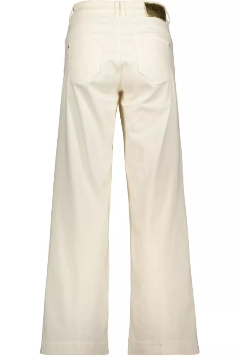 MAC-RICH PALAZZO; 4; Trousers MAC Ladies-0391523300-014R-OFF WHITE