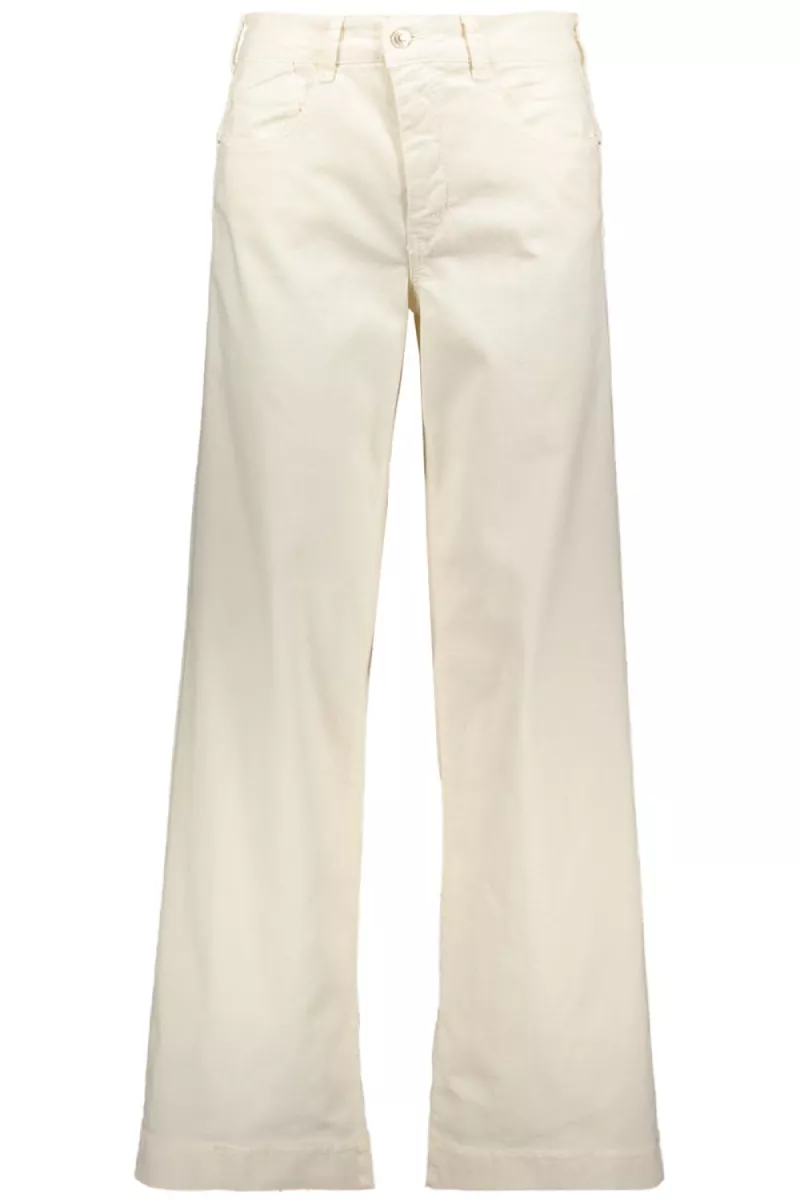 MAC-RICH PALAZZO; 4; Trousers MAC Ladies-0391523300-014R-OFF WHITE