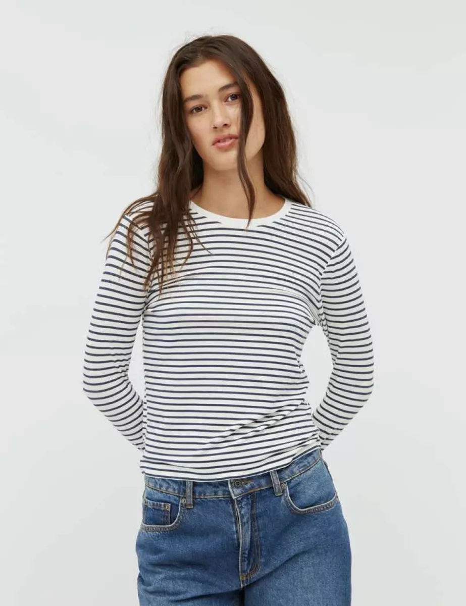 MBYM-Christina-M-GG Stripe-P46 Dark Sky Stripe-WIT COMBINATIES