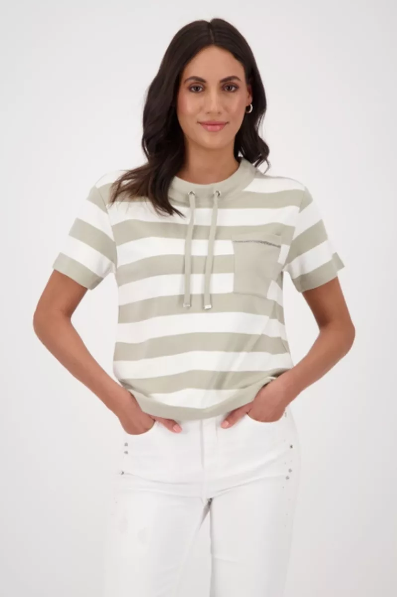Monari--409921-607 Bamboo striped-BRUIN