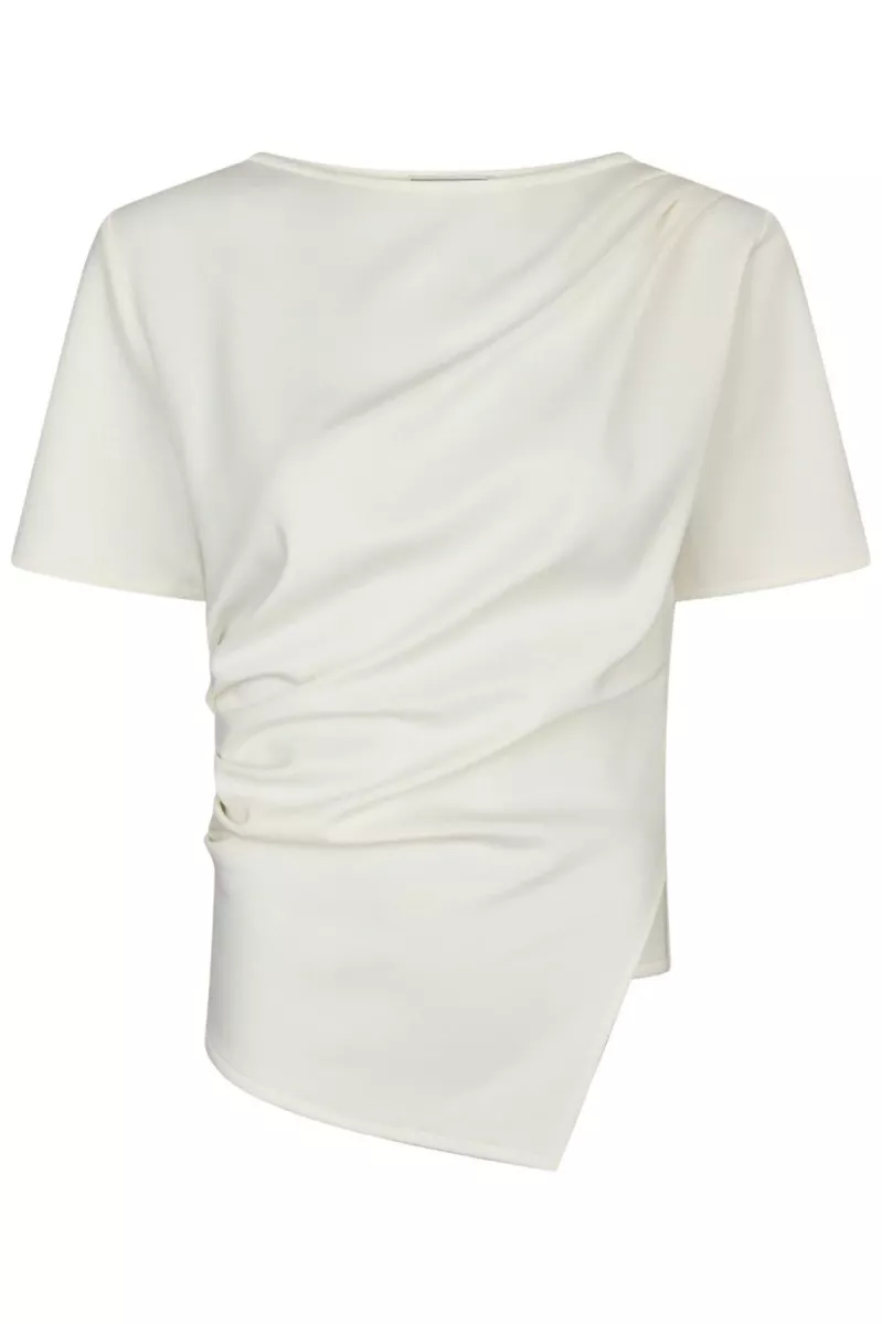 Neo Noir-Rasmine Soft Blouse-165739-121 Off White-OFF WHITE
