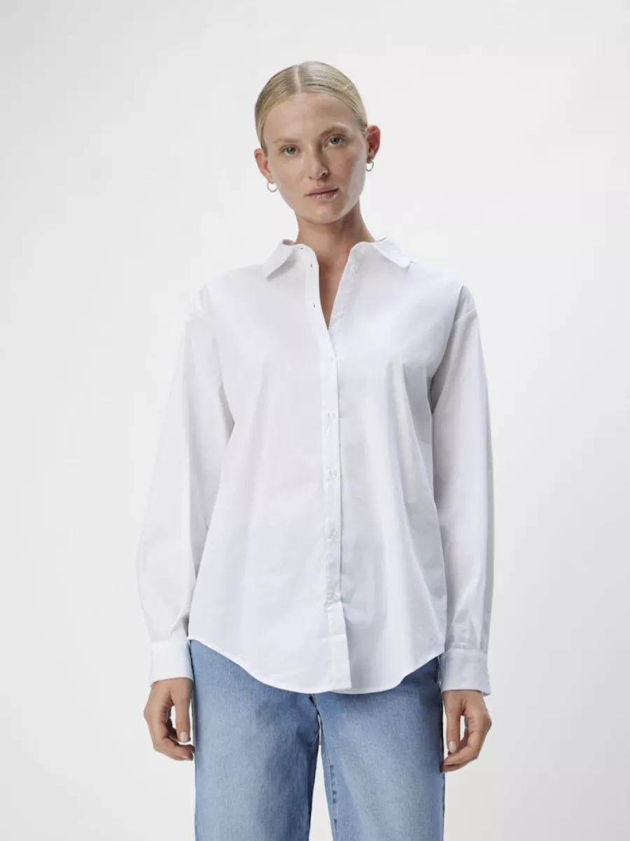 OBJECT-OBJTUTTA LO L/S SHIRT NOOS-23044666-White-WIT