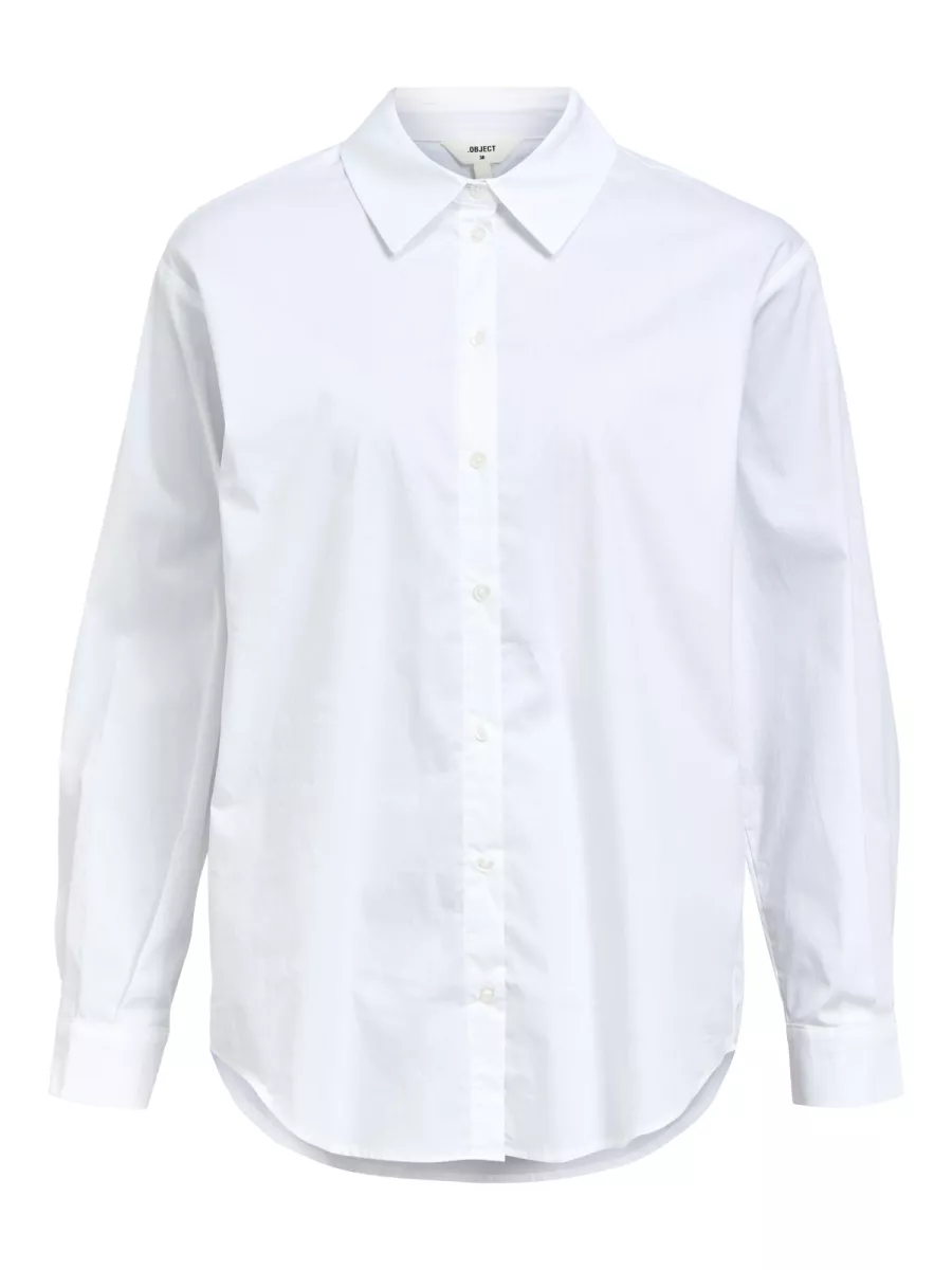 OBJECT-OBJTUTTA LO L/S SHIRT NOOS-23044666-White-WIT