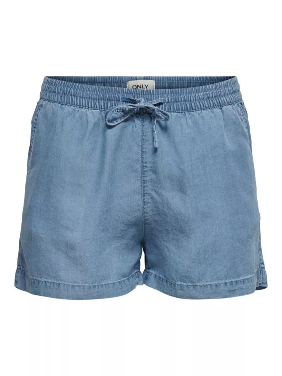 ONLY-ONLPEMA LIFE LYOCELL DNM SHORTS NOO-15226321--MIDDEN DENIM