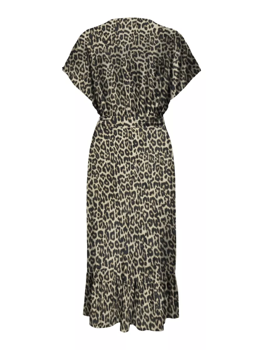 ONLY-ONLZILLA ADELE LIFE SS LONG DRESS W-15357778-Black-BLACK