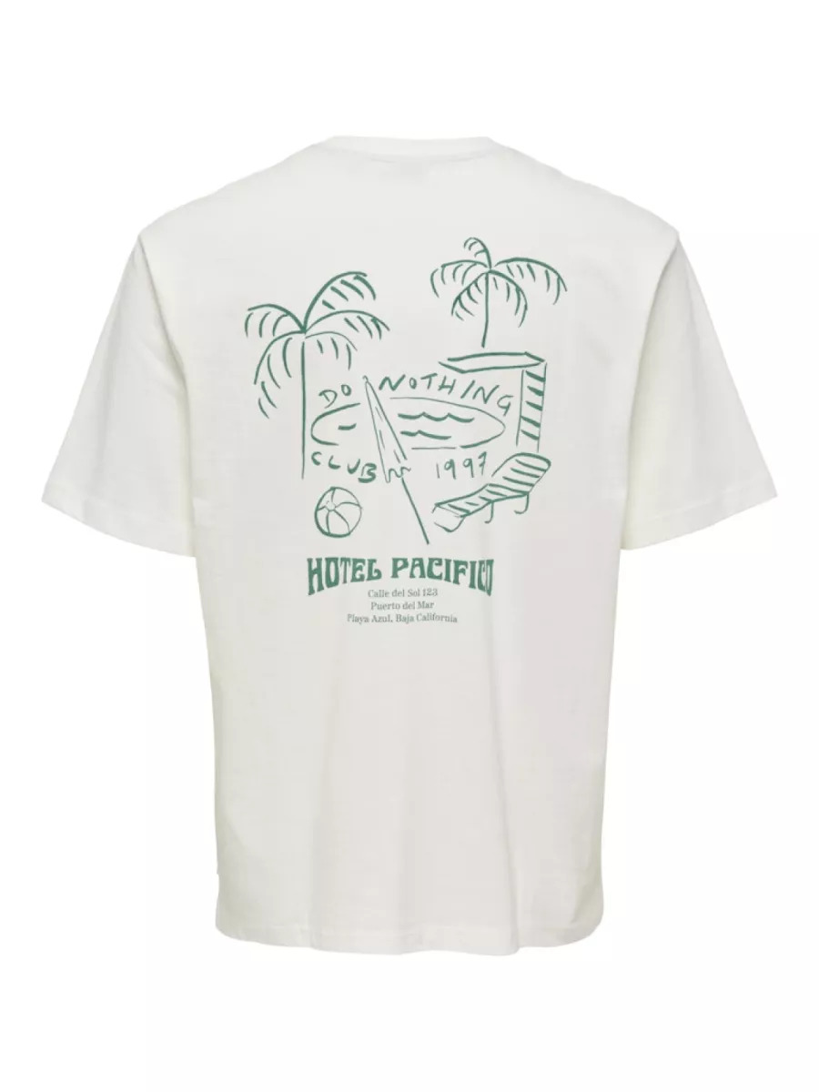 ONLY-ONSMILO SKETCH RLX COAST SS TEE CS-22035271-Cloud dancer do nothing cloud-WIT