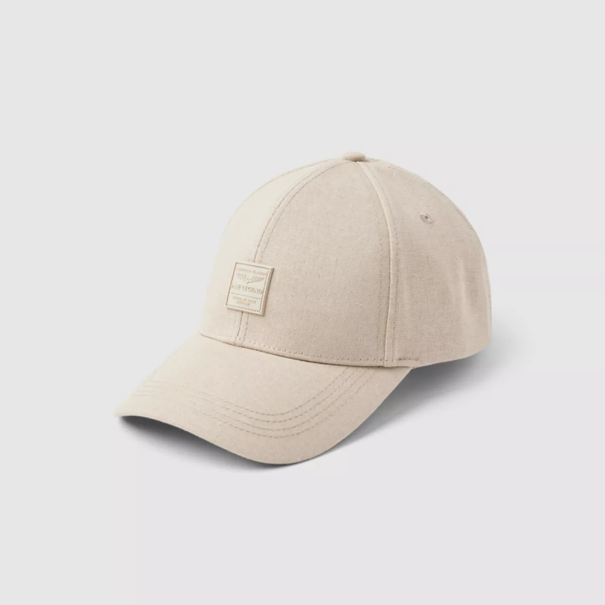 PME LEGEND-Cap linen look-PAC2504901-7144 White pepper-WIT