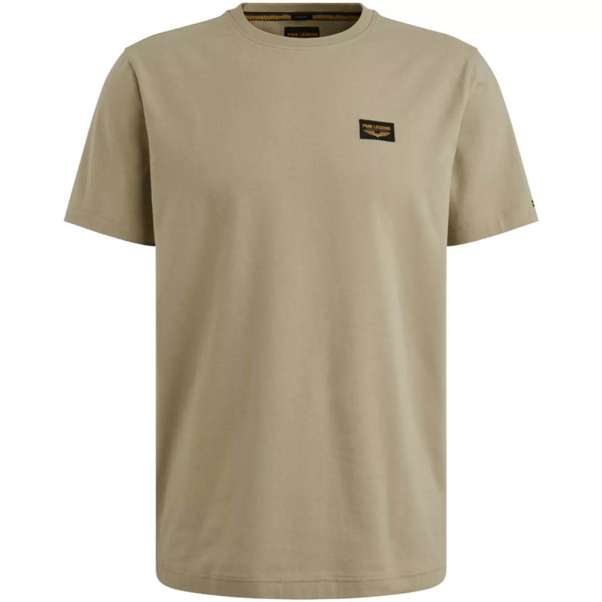 PME LEGEND-Short sleeve r-neck Guyver Tee-PTSS2506599-6391-LICHT-/PAREL GRIJS