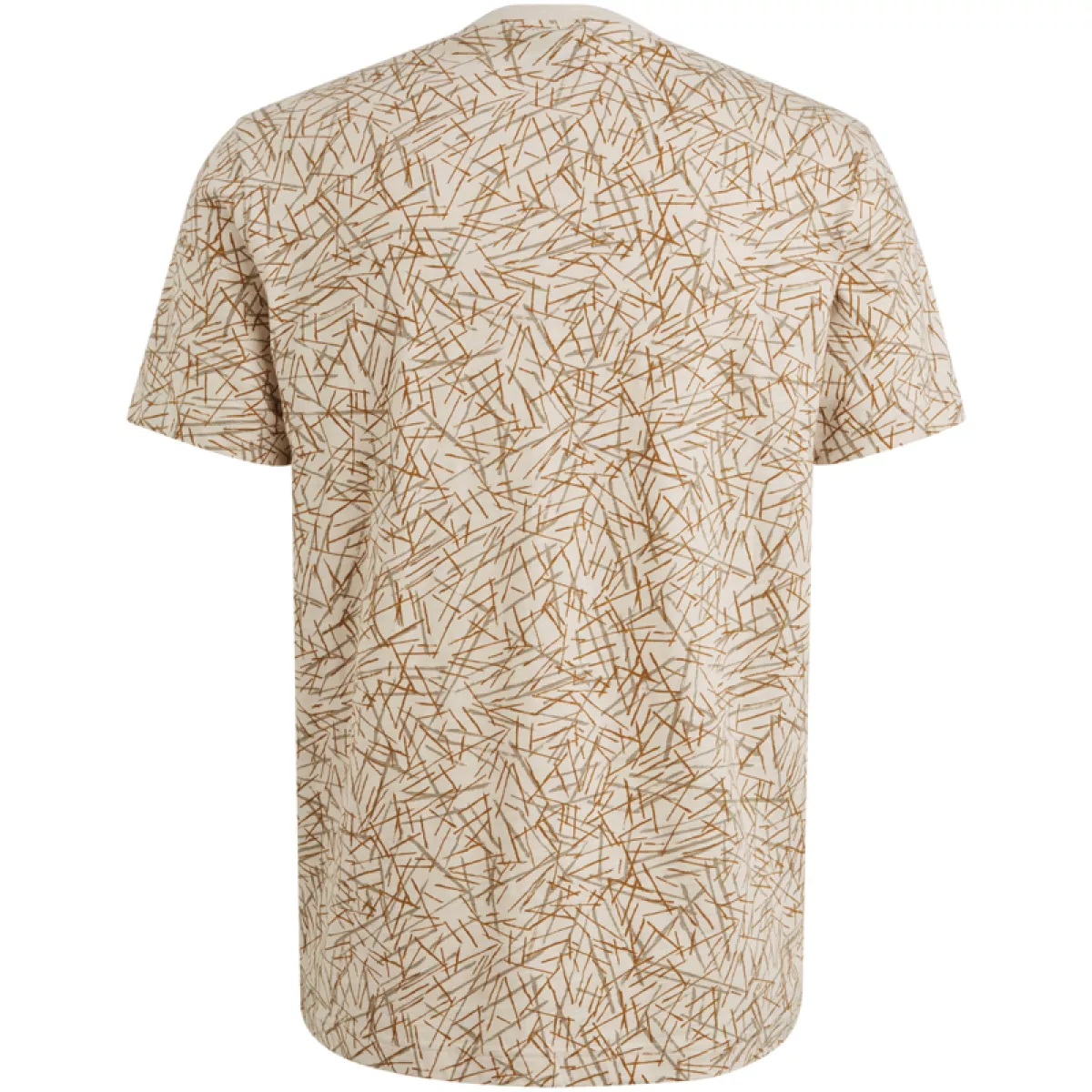 PME LEGEND-Short sleeve r-neck slub jersey ao-PTSS2506553-7011-BEIGE