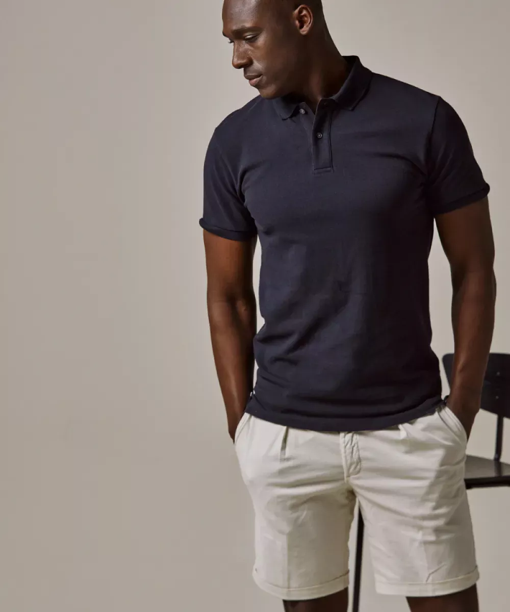 Profuomo-Polo ss-PPWD10019Q-P navy-NAVY