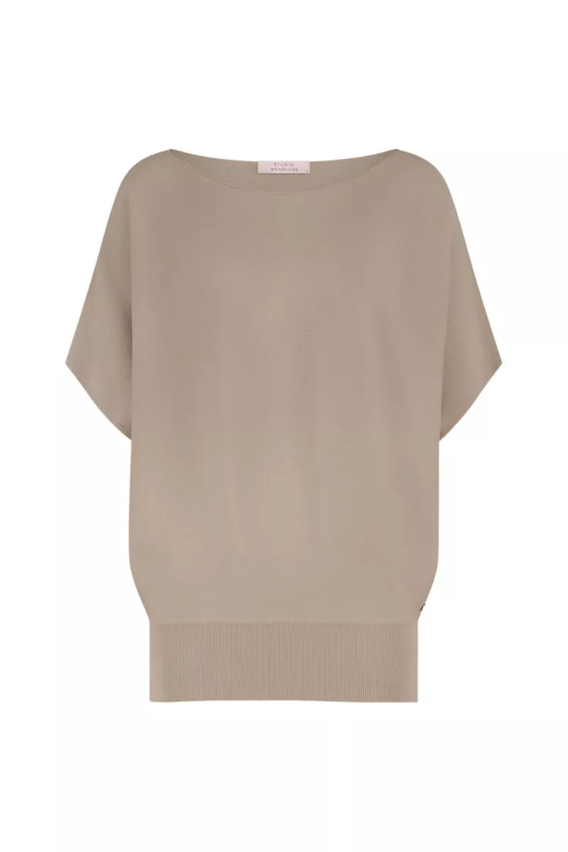 STUDIO ANNELOES-Lenti pullover-12907-2200 latte-BRUIN