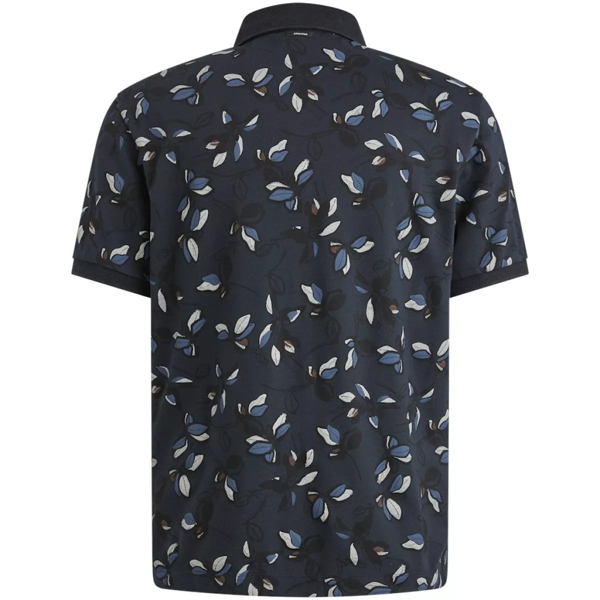 Vanguard-Short sleeve polo stretch pique bl-VPSS2505881-5281 Salute-BLUE