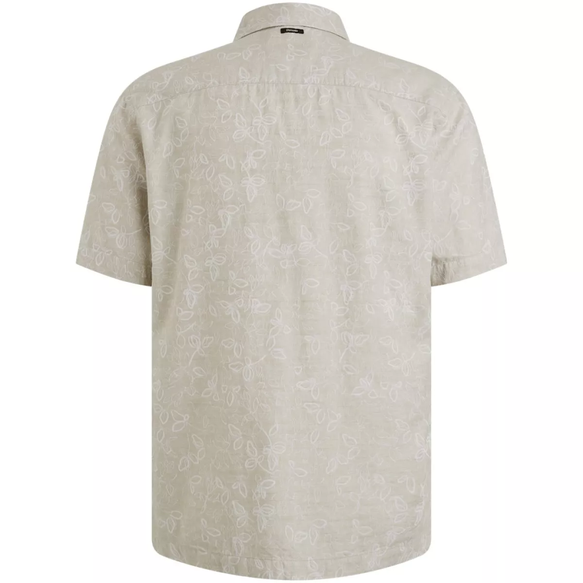Vanguard-Short Sleeve Shirt Jacquard YD-VSIS2505284-7074 Silver lining-BEIGE