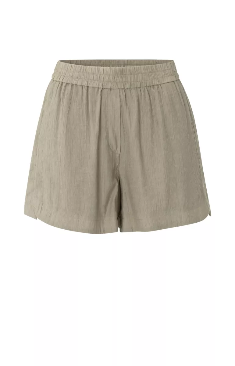 YAYA-Short met structuur; Viscose/Polyamide; 71107-01-321029-506-71107-GRIJS
