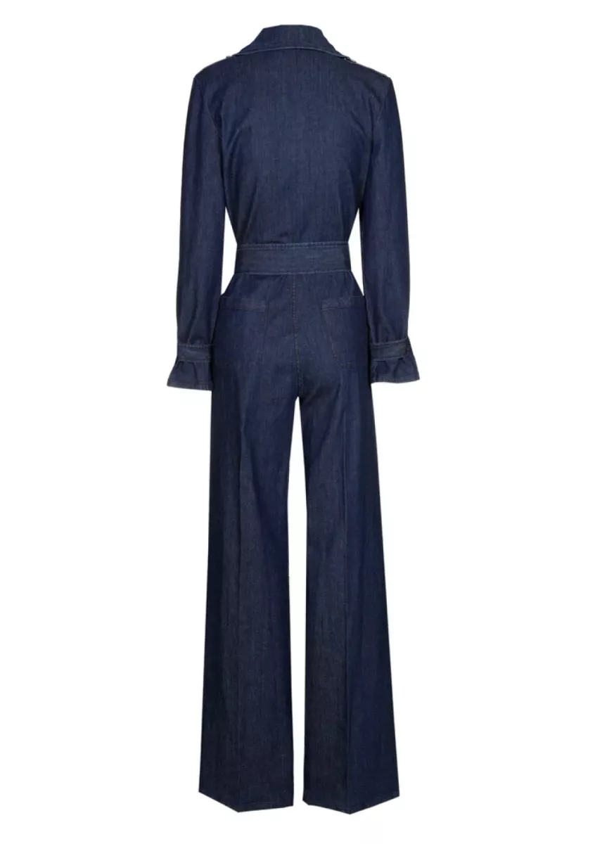 CAROLINE BISS--4558-23 Jeans dark blue-DONKER BLAUW